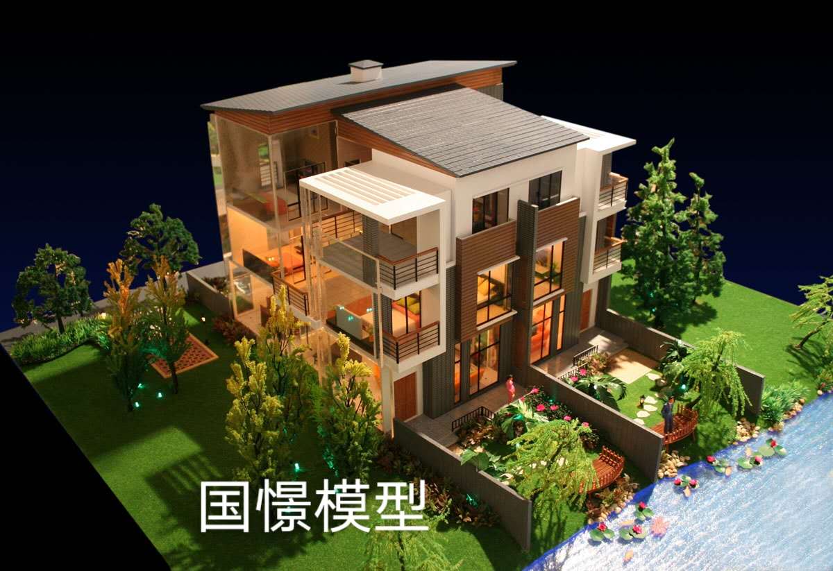 威信县建筑模型