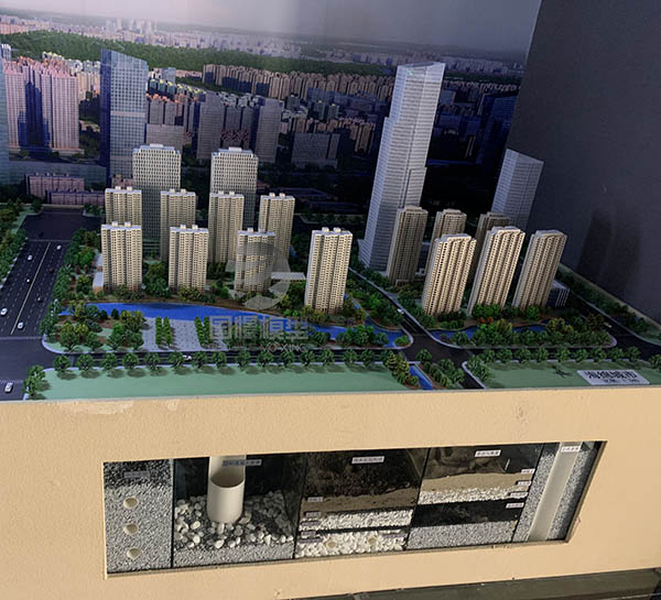 威信县建筑模型